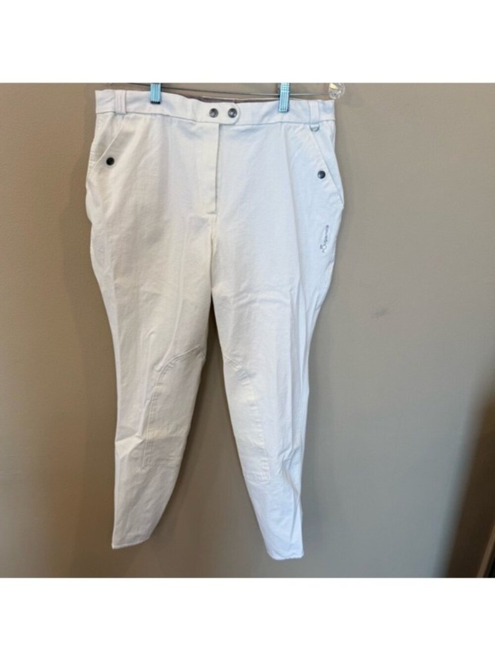 Fouganza Breeches Women’s Size 32/33 Riding‎ Equestrian Jodhpur Pants Cream